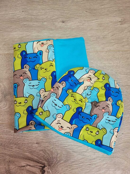 Izm :46/48 LĀCĪŠI komplekts ar 1/2 zilu tuneļšalli