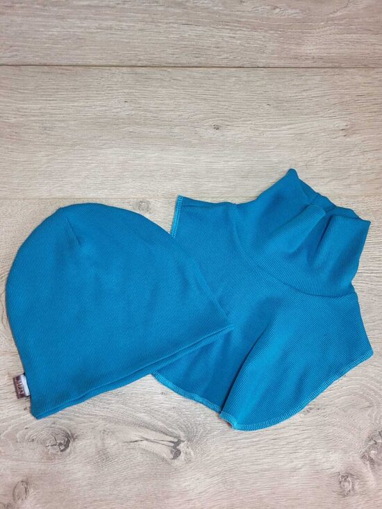 Izm :49/51 Jūras zils komplekts no RIB trikotāžas